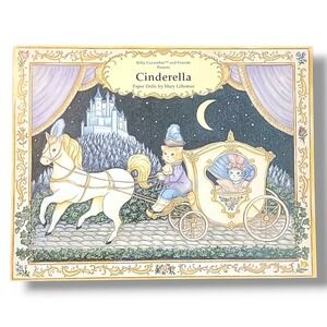 Kitty Cucumber Cinderella Paper Dolls Mary Lillemoe 1999 B Shackman Uncut